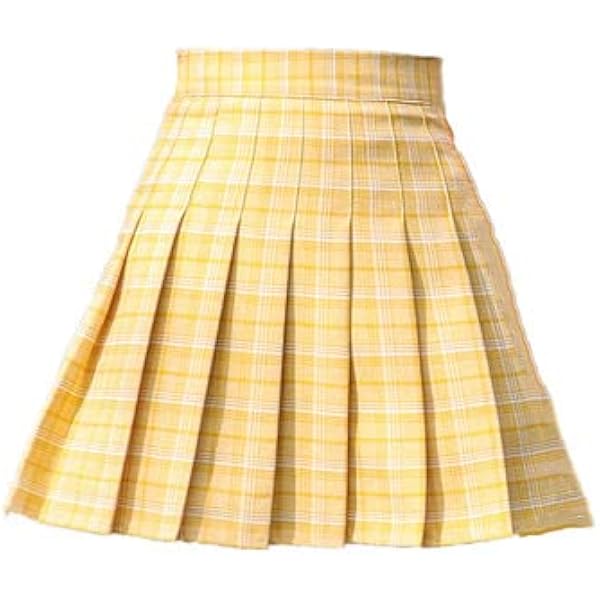 Amazon.co.jp: クラシックチェックプリーツスカート 学生 制服 ハイ